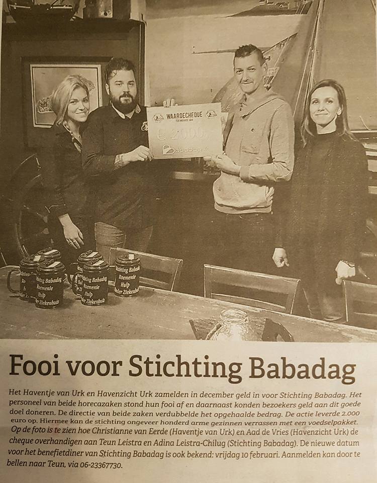 Gift Haventje van Urk en Havenzicht 05-01-17
